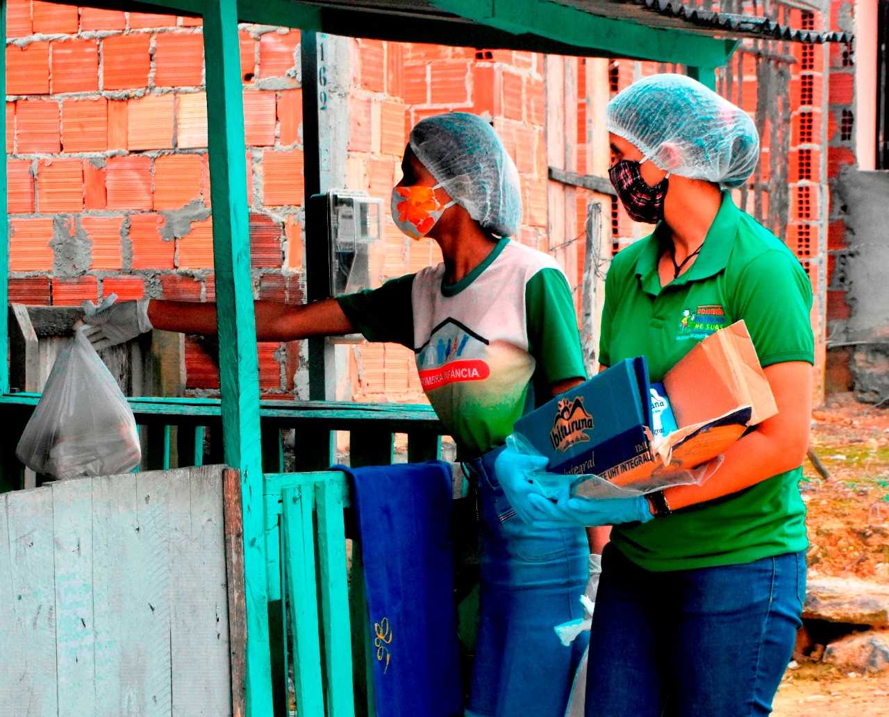 Camacã: Doações de alimentos e máscaras ajudam afetados pela pandemia em Leoventura
